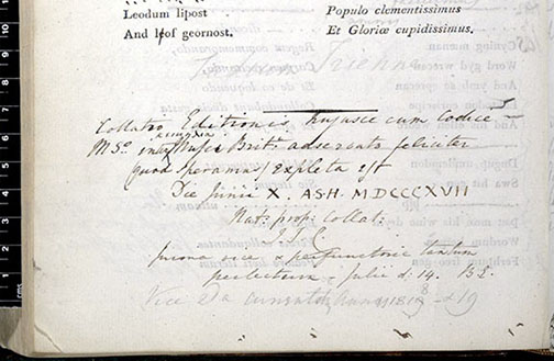 1817 collation